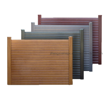 Eco-Friendly Garden Fencing Panel Termite Resistance Wood Plastic Composite Fence